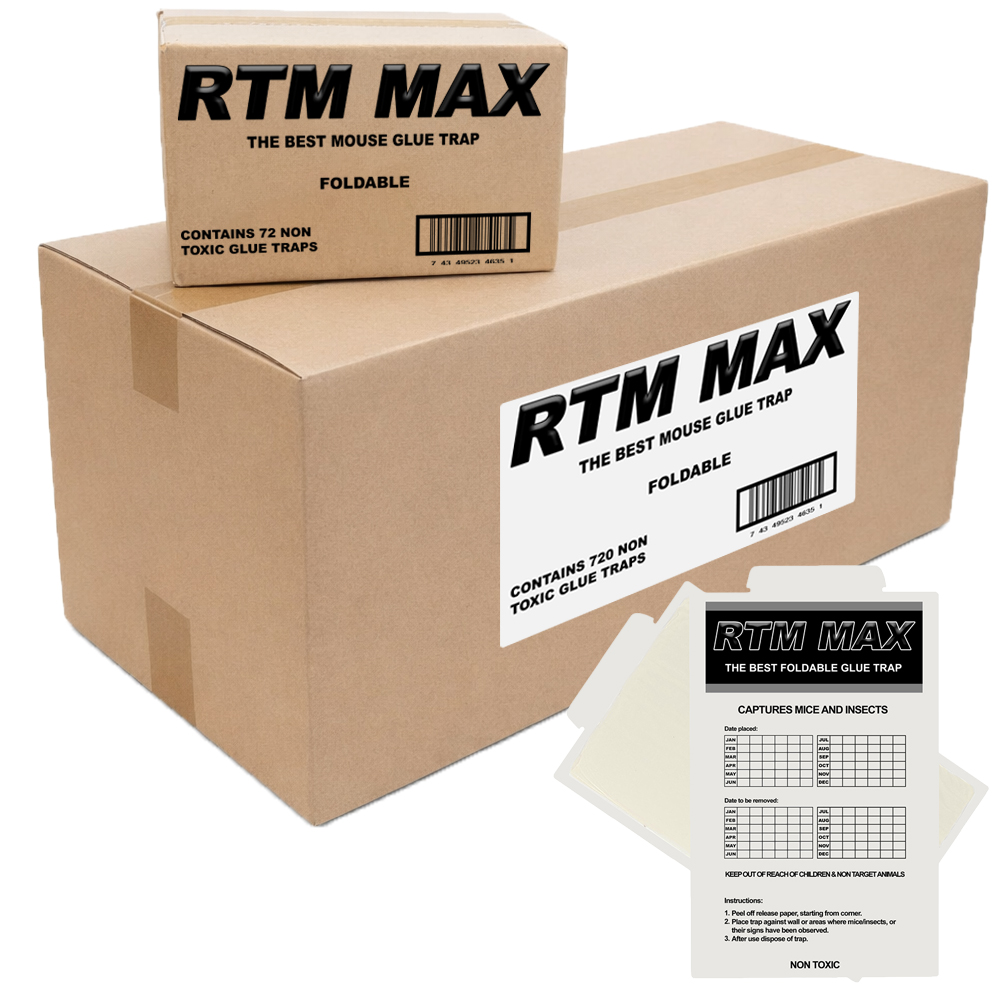Muizen lijmplanken Trapper RTM Max - Doos 720 stuks