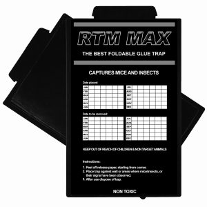Muizen lijmplanken Trapper RTM Max Zwart - Doos 720 stuks