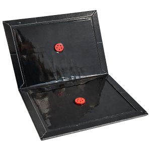 Ronada muizen en ratten lijmplanken zwart - Doos 100 stuks