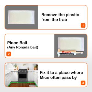 Muizen lijmplanken Trapper RTM Chocolade - Doos 720 stuks