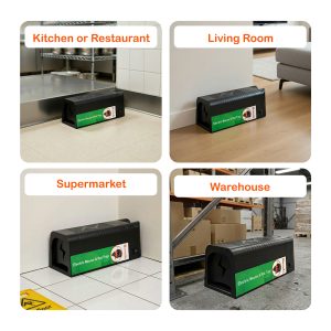Ronada Elektrische muizen en rattenval - Doos 12 stuks