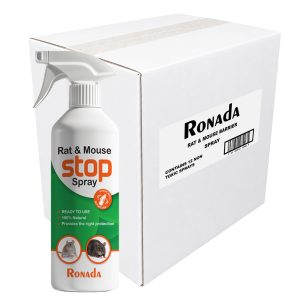 Ronada Muizen en Ratten Barrière Spray - Doos 12 stuks
