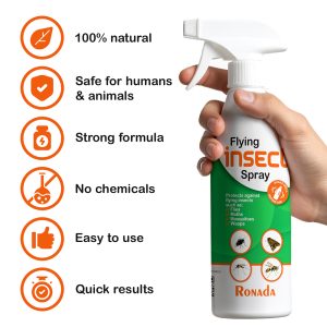 Ronada Vliegende Insecten Barrière Spray - Doos 12 stuks