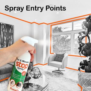Ronada Muizen en Ratten Barrière Spray - Doos 12 stuks
