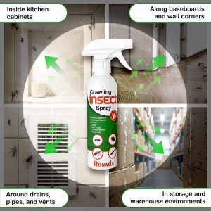 Ronada Kruipende insecten Barrière Spray - Doos 12 stuks