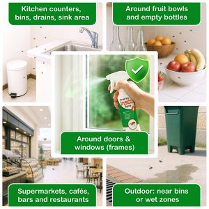 Ronada Fruitvliegjes Barrière Spray - Doos 12 stuks